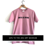 "ARTE ES VIDA" UNISEX TSHIRT