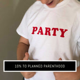 THE JENNI "PARTY" TEE -  FOR ADULTS AND KIDDOS
